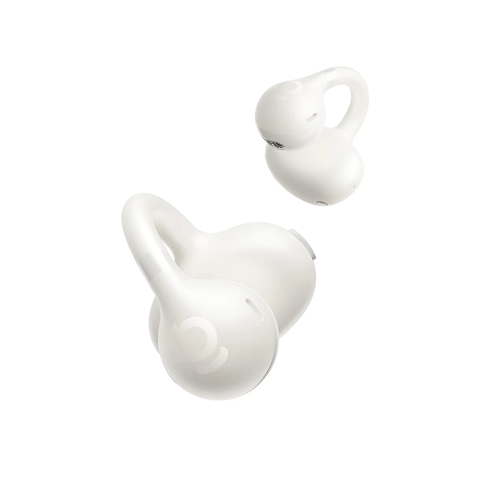 Baseus open-ear true wireless earbuds bass bc1, stellar white 3