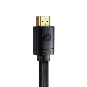 Baseus cable hdmi to hdmi, v1.4, high speed, 8k@60hz 2m, high definition series, black Thumbnail 2