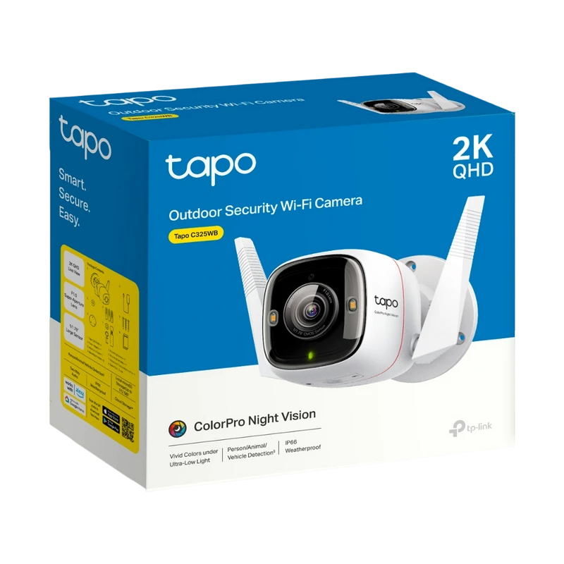 Camera de supraveghere tp-link tapo c325wb, alb 2