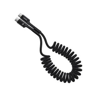 Baseus cable type-c to type-c 100w 1m, fish-eye series, cluster black Thumbnail 2