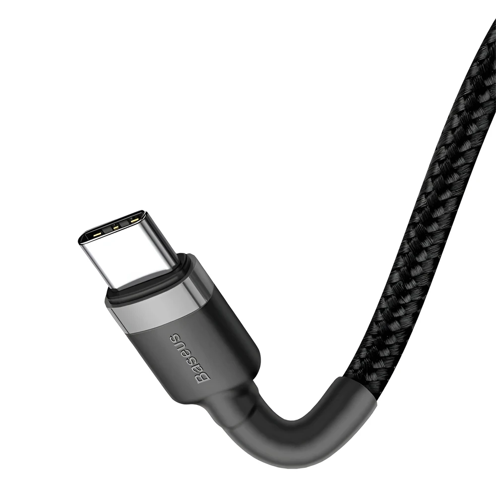 Baseus cable type-c to type-c 60w 2m, cafule series, black 2
