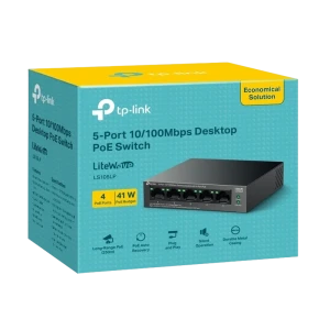 Comutator poe tp-link ls105lp, 4x ieee 802.3af Thumbnail 2