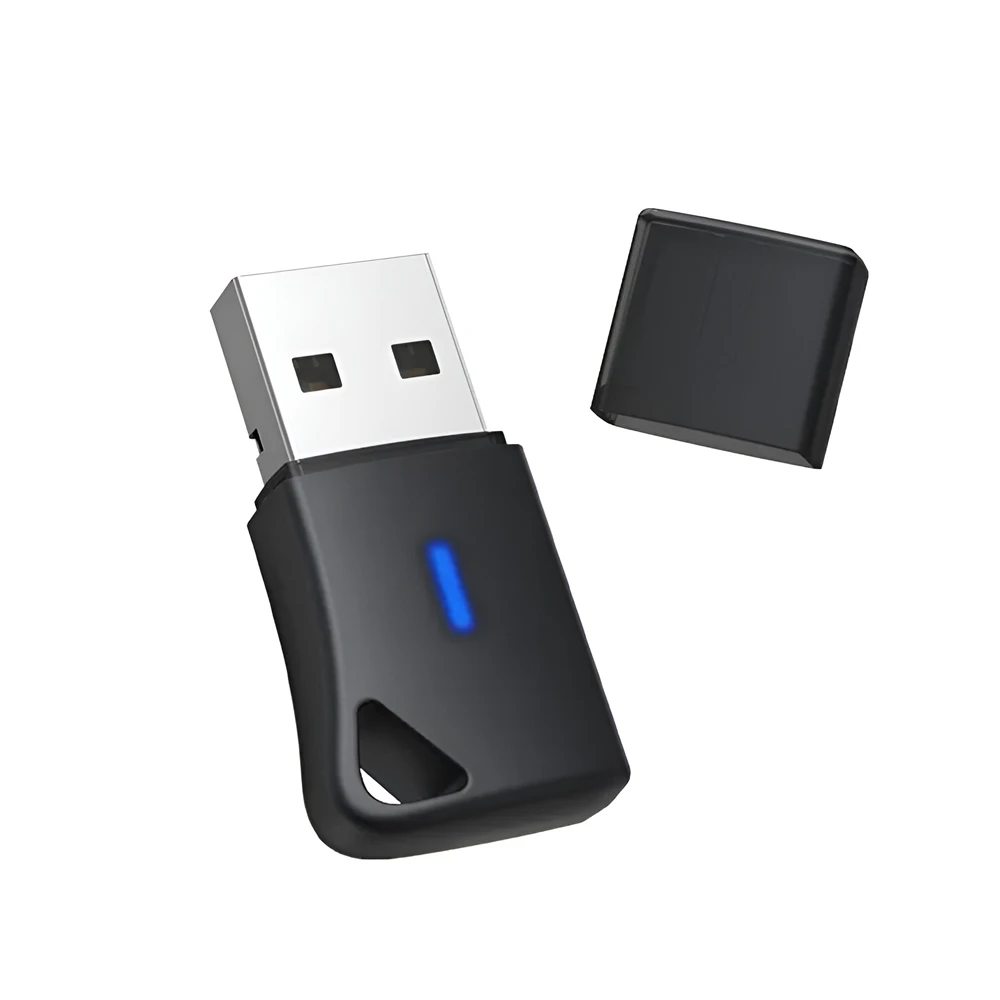 Baseus adapter bluetooth v5.0 mini usb, ba04, black 3