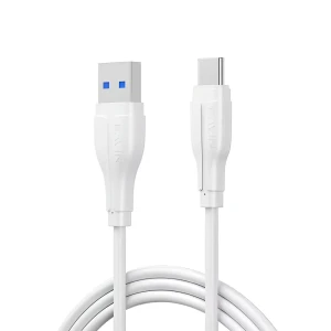 Bavin charging & data cable usb to type-c, tpe, 1m, 18w, white
