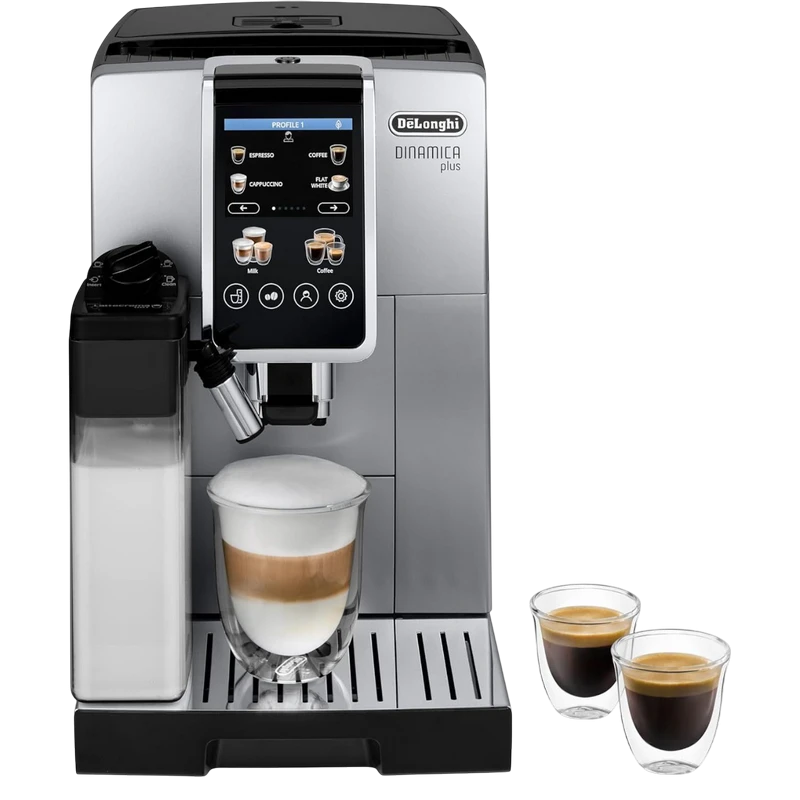 Aparat de cafea delonghi ecam380.85.sb, oțel inoxidabil 2