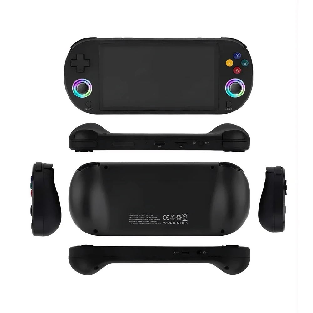 Портативная ретро игровая консоль dezorq m22pro, 64gb, hdmi, 2 геймпада, черная 2