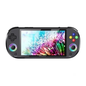 Портативная ретро игровая консоль dezorq m22pro, 64gb, hdmi, 2 геймпада, черная