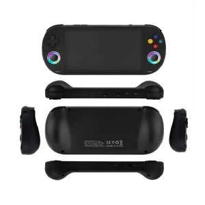 Портативная ретро игровая консоль dezorq m22pro, 64gb, hdmi, 2 геймпада, черная Thumbnail 2