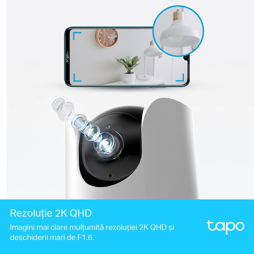Умная камера видеонаблюдения tp-link tapo c225, белый 7