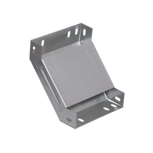 Cot jgheab la 90° vertical interior 50 x 400 mm oțel zincat iek