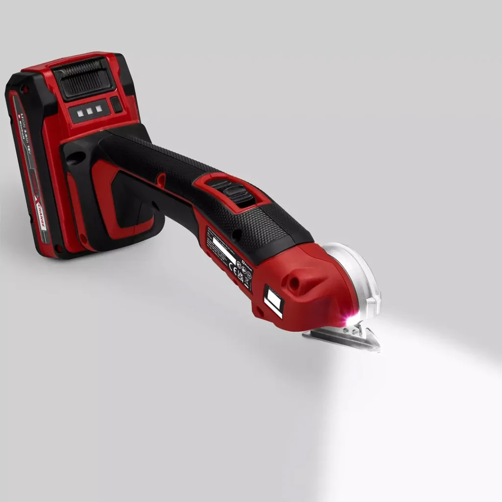 Foarfecă de tăiat pvc, covor, piele 6 mm te-uc 18/6 li pxc einhell 3