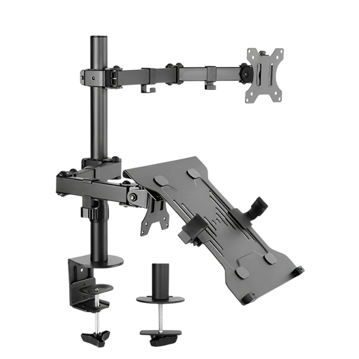 Suport birou pentru monitoare barkan m141lt, negru 4