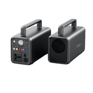 Stație de alimentare cu stocare de energie pentru iluminat exterior xo psa300, 230wh/72000mah, negru