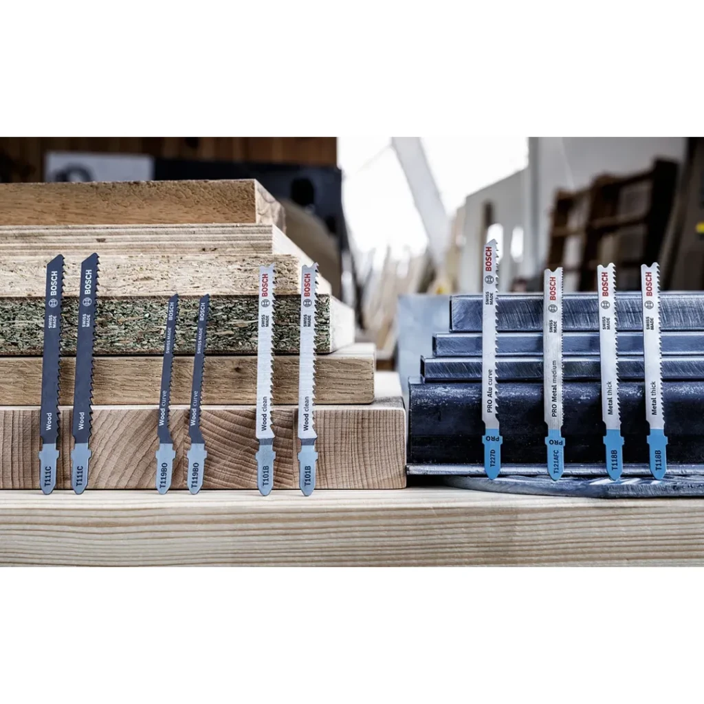 Set pânze pentru lemn și metal pentru fierăstrău vertical (pendular) 83 - 100 mm 10 buc. bosch 3
