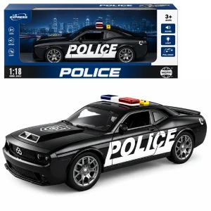 Mașină de poliție 1:18 (lumină / sunet)