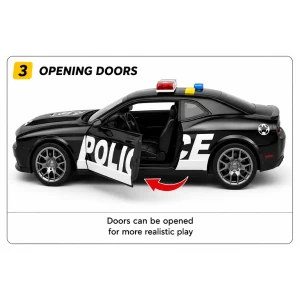 Mașină de poliție 1:18 (lumină / sunet) Thumbnail 6