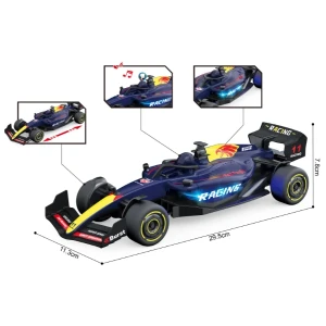 1:18 mașină de curse f1 cu inerție , (lumină/sunet) Thumbnail 4
