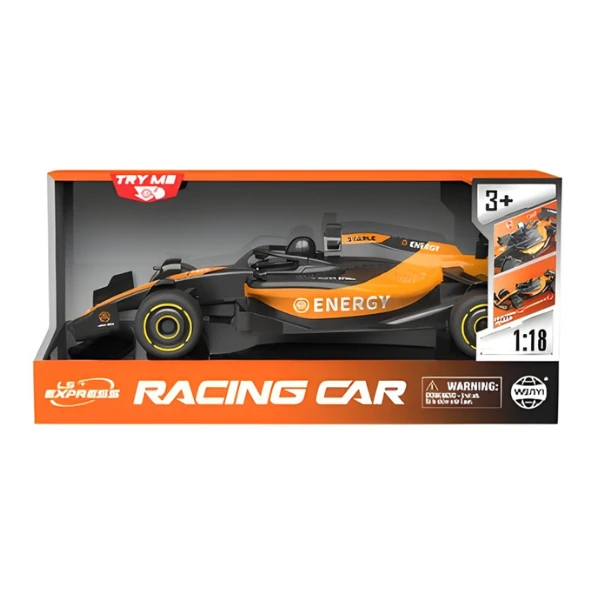 1:18 mașină de curse f1 cu inerție , (lumină/sunet) 3