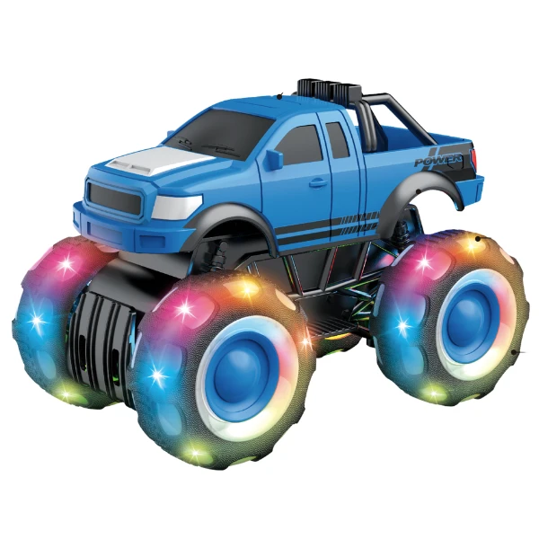 1:32 monster truck cu inerție (lumină/sunet), albastru 2