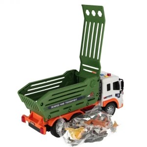 1:16 camion de salvare pentru transportarea animalelor cu fricțiune (lumini /sunete) Thumbnail 4