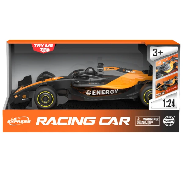 1:18 mașină de curse f1 cu mecanism pull-back , (lumină/sunet) 3