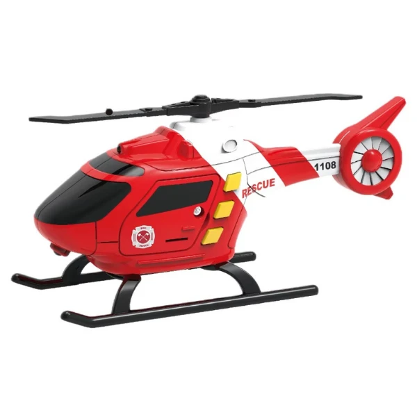 1:32 set vehicule de salvare cu fricțiune (lumini / sunete) 5