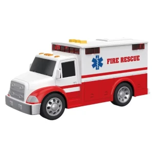 1:32 set vehicule de salvare cu fricțiune (lumini / sunete) Thumbnail 4