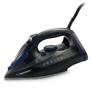 Iron esperanza rayon ceramic ehi012 2600w, ceramic soleplate, anti-drip function, anti-calc function, steam, burst of steam, vertical steam, dry ironi Thumbnail 2