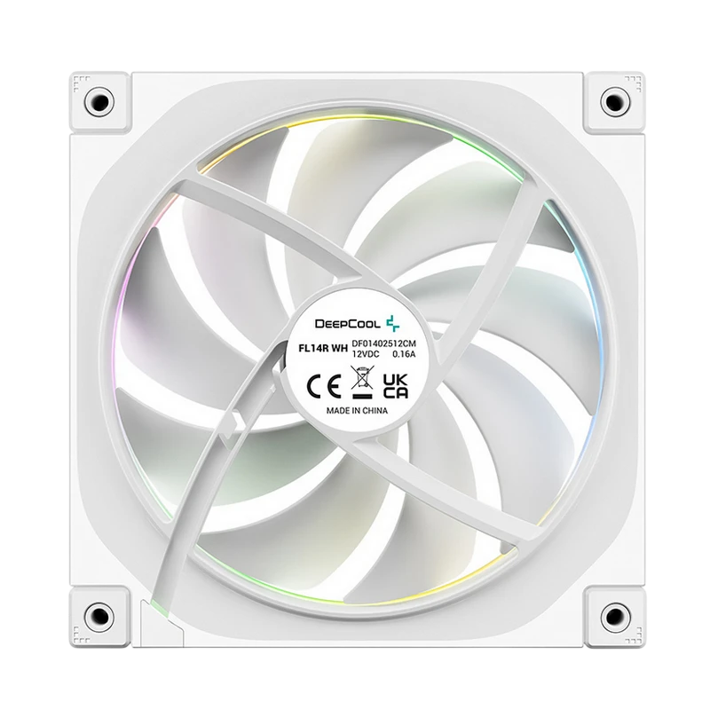 Ventilator pc deepcool fl14r wh, 140 mm 3