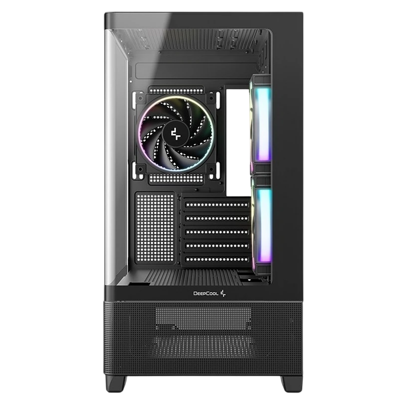 Carcasă pc deepcool cg380u 3f, micro-atx, fără psu, negru 4