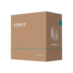 Carcasă pc deepcool cg380u 3f, micro-atx, fără psu, negru Thumbnail 2
