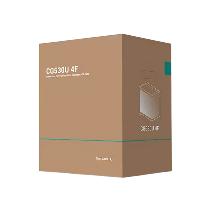 Carcasă pc deepcool cg530u 4f, midi-tower, fără psu, negru 6