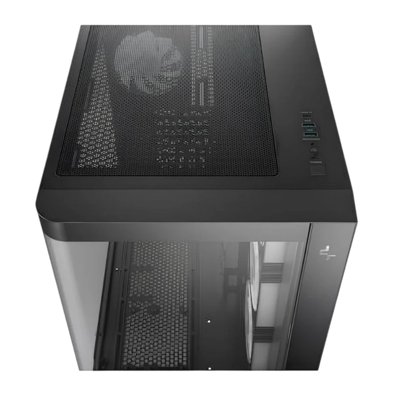 Carcasă pc deepcool cg530u 4f, midi-tower, fără psu, negru 10
