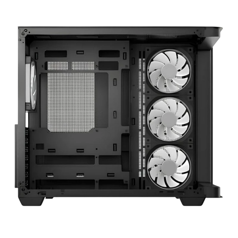 Carcasă pc deepcool cg530u 4f, midi-tower, fără psu, negru 4