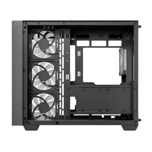 Carcasă pc deepcool cg530u 4f, midi-tower, fără psu, negru Thumbnail 7