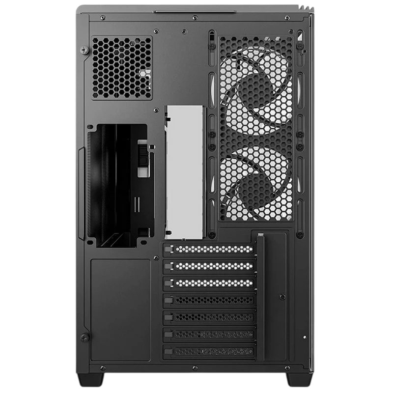 Carcasă pc deepcool cg590u 5f, midi-tower, fără psu, negru 5