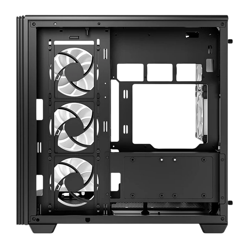 Carcasă pc deepcool cg590u 5f, midi-tower, fără psu, negru 8