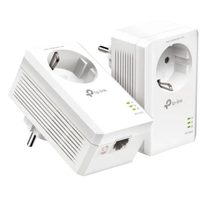 Адаптер Powerline TP-LINK TL-PA7017P KIT, AV1000, 1000 Мбит/с, Белый