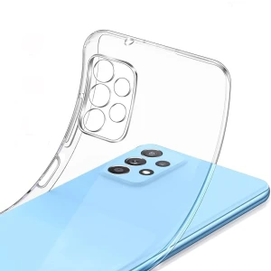 Helmet case tpu soft samsung a23, clear Thumbnail 2