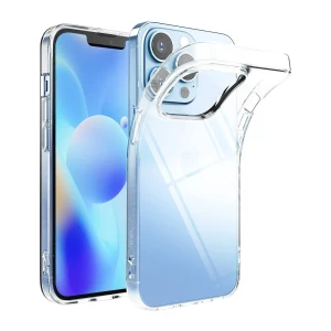 Helmet case tpu soft iphone 13 pro, clear Thumbnail 2