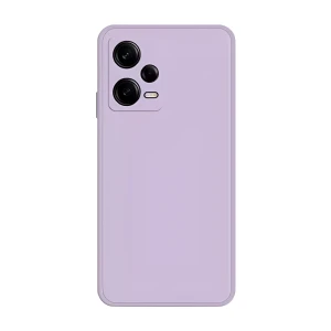 Helmet case liquid silicone redmi note 12 pro 5g, purple Thumbnail 1
