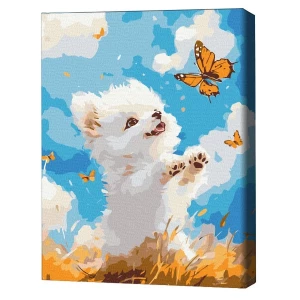 Картина по номерам 30*40 см (без упаковки) -  Игра в Кватч
