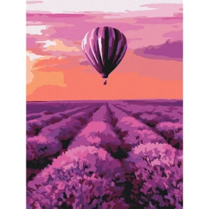 Pictură pe numere 30*40 сm (fără cutie) – un balon cu aer cald în provence Thumbnail 3