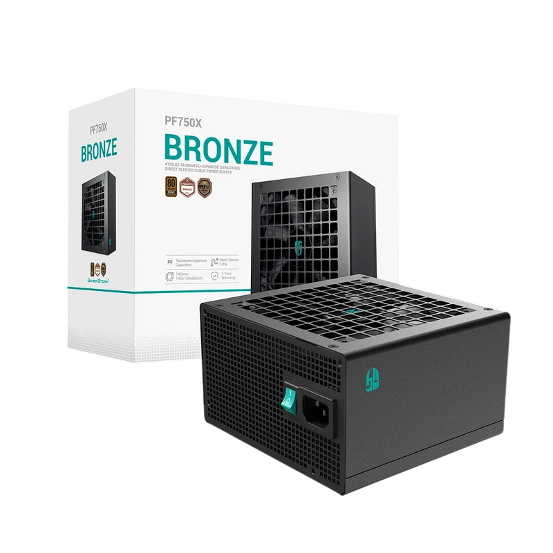 Блок питания для компьютеров deepcool gamerstorm pf750x, 750вт, atx, немодульный 9