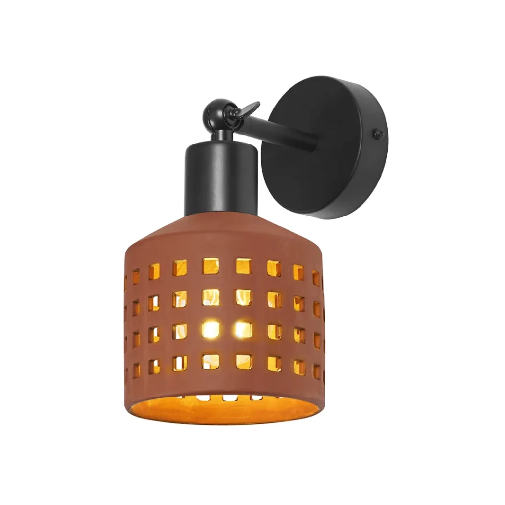 Настенный светильник decor clay windows 6 вт e27 ip20 220 - 240 в osram 2