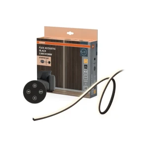 Светодиодная лента с пультом flex acoustic 29 вт 220 - 240 в 2.6 м x 13 мм 3000 k 260 лм ip20 osram