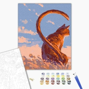 Pictură pe numere 30*40 сm (fără cutie) – sufletul meu pereche 1 Thumbnail 2
