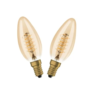 Лампа светодиодная филаментная vintage 1906 3.4 вт e14 2200 k 220 - 240 в osram