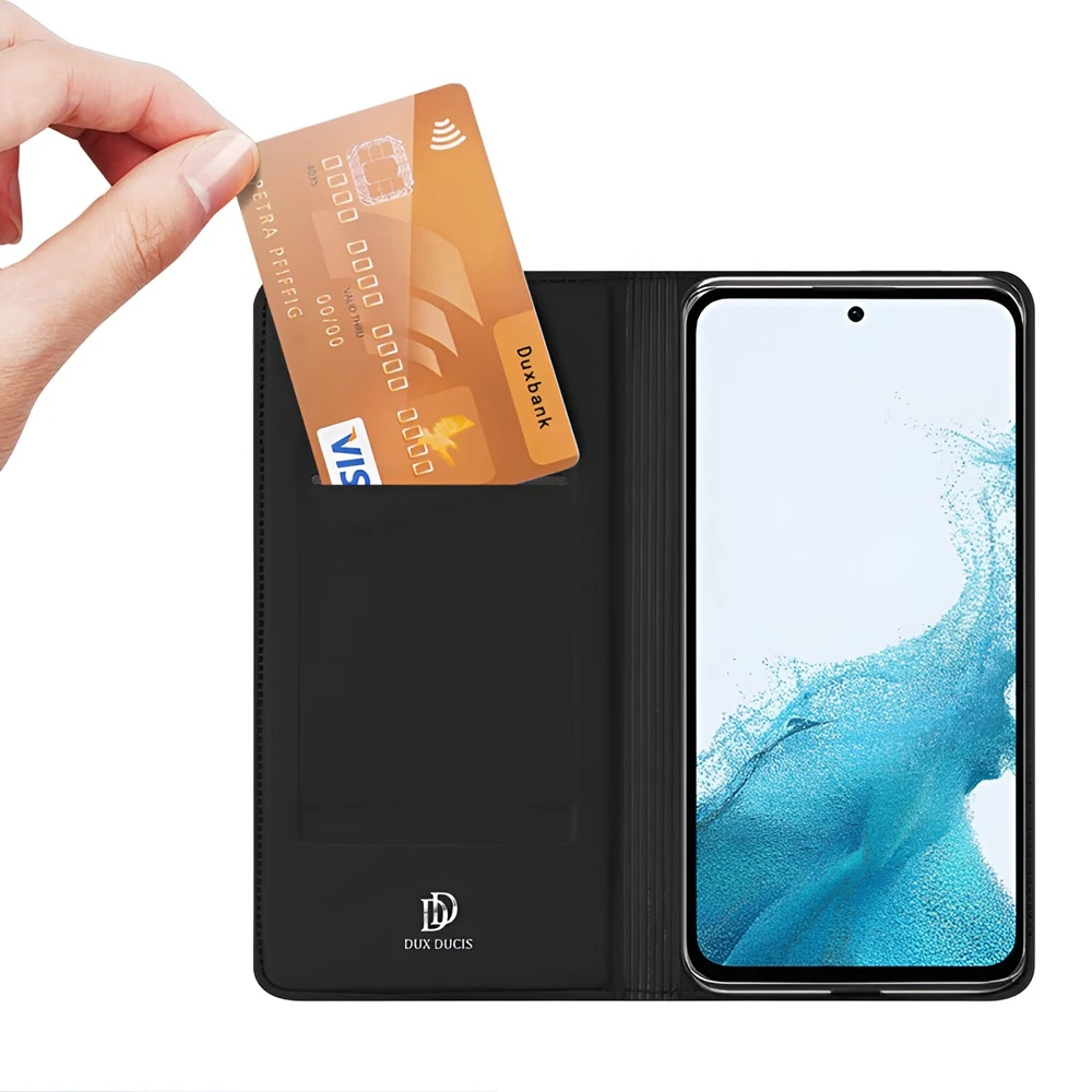 Dux ducis case flip case skinpro samsung a54, black 3
