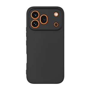 Чехол woo case liquid silicone для honor 600 pro 5g, черный
